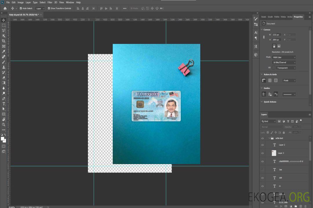 Malaisie ID (2012 – présent) photolook AVANT template